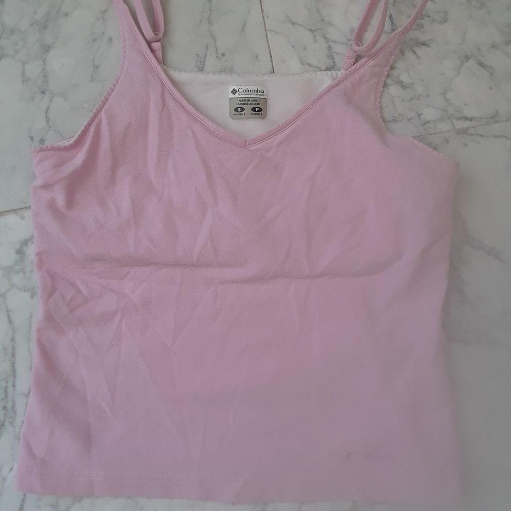 Ladies Columbia Pink Tank